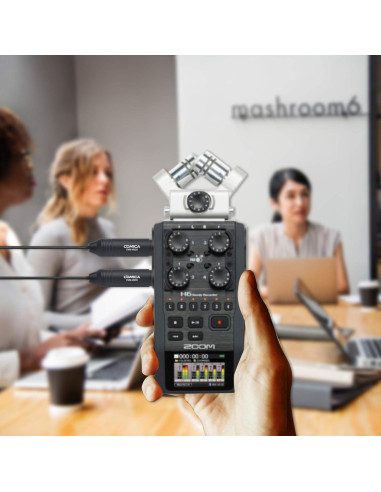 Micrófono Lavalier Omnidireccional Comica CVM-V02O 4.5m XLR