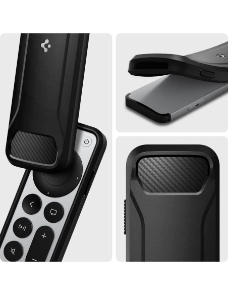Funda Spigen para Control Remoto Siri Apple TV 2021/2022 - Negro Funda Spigen para Control Remoto Siri Apple TV 2021/2022 - Negro