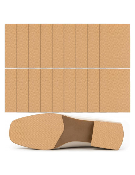 18 Protectores de Suela Antideslizantes Lonfliness 15x10cm 18 Protectores de Suela Antideslizantes Lonfliness 15x10cm