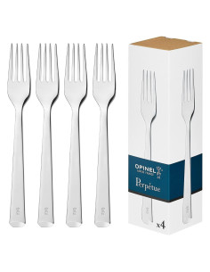 Juego de 4 Tenedores Opinel Perpétue Acero Inoxidable
