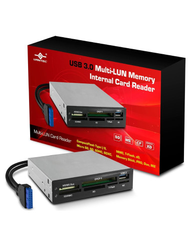 Lector de Tarjetas Interno Vantec Link USB 3.0 Multi-LUN