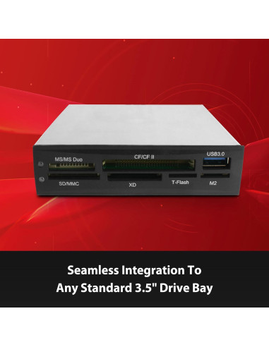 Lector de Tarjetas Interno Vantec Link USB 3.0 Multi-LUN