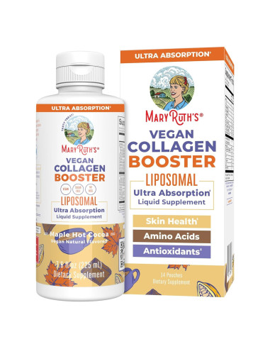 Aumentador de Colágeno Liposomal MaryRuth 224 ml Vegano