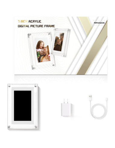 Marco de Fotos Digital 7" PiPivision 2GB 1500mAh HD