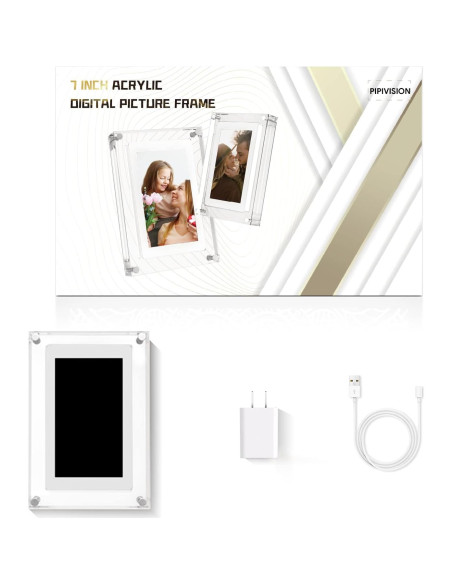 Marco de Fotos Digital 7" PiPivision 2GB 1500mAh HD Marco de Fotos Digital 7" PiPivision 2GB 1500mAh HD