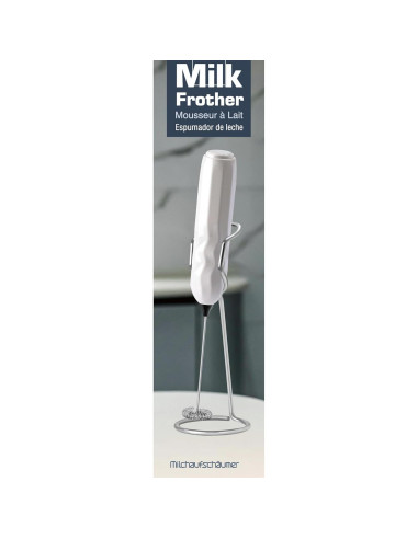 Espumador de Leche IUIRE CHN001 Oro, Batidor Acero Inoxidable