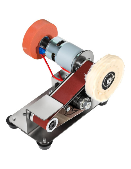Lijadora de Banda Mini Mefape BS5361 30mm Control Velocidad Lijadora de Banda Mini Mefape BS5361 30mm Control Velocidad
