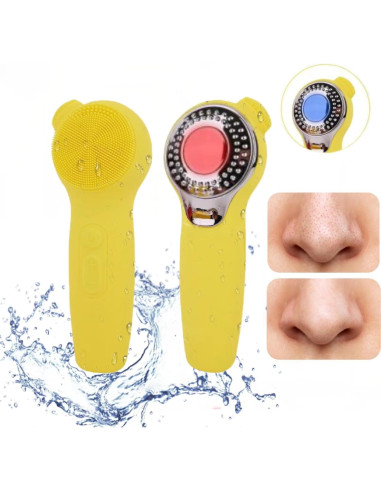 Cepillo de limpieza facial eléctrico Ancaedhy 3 en 1 IPX7