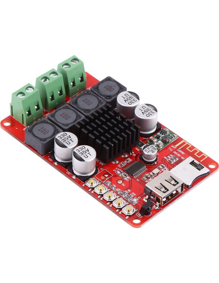 Amplificador de Audio Digital Bluetooth TPA3116 50W+50W Amplificador de Audio Digital Bluetooth TPA3116 50W+50W