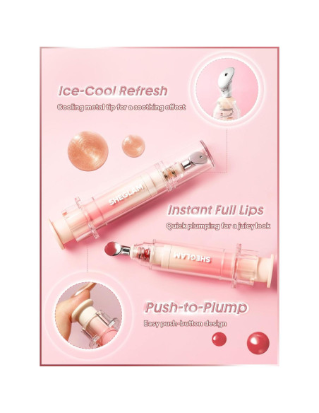 Brillo Labial SHEGLAM Booster Shine Flamenco Rosa 30g Brillo Labial SHEGLAM Booster Shine Flamenco Rosa 30g