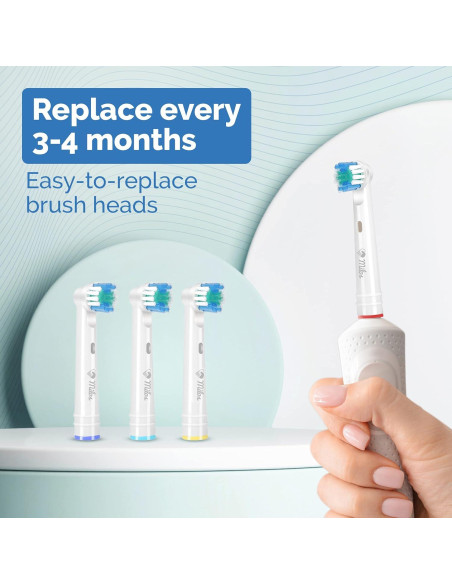 Cabezas de cepillo Oral B Milos Professional Deep Clean - 16 unidades Cabezas de cepillo Oral B Milos Professional Deep Clean - 16 unidades