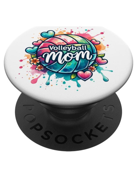 Camiseta de Voleibol Rosa Pastel para Niñas y Mujeres PopSockets Camiseta de Voleibol Rosa Pastel para Niñas y Mujeres PopSockets