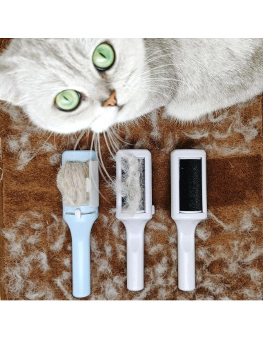 Rodillo Quitapelos para Mascotas Miwoowim - 3 Paquetes Multi-Superficie