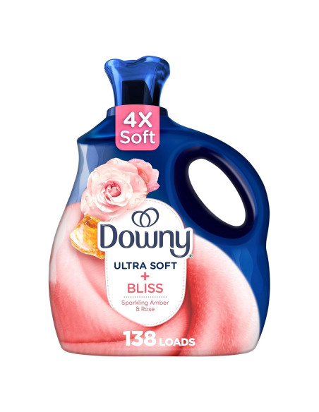 Suavizante de Telas Líquido Downy Ultra Suave 2.93 L Ámbar Brillante Suavizante de Telas Líquido Downy Ultra Suave 2.93 L Ámbar Brillante