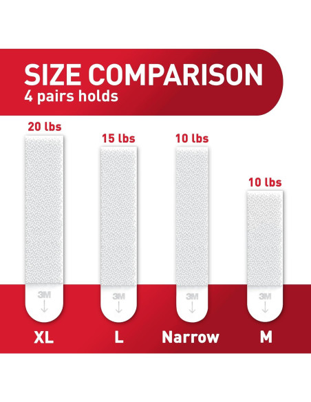 Tiras Adhesivas para Colgar Cuadros Command 28 Pares 7.26 kg Tiras Adhesivas para Colgar Cuadros Command 28 Pares 7.26 kg