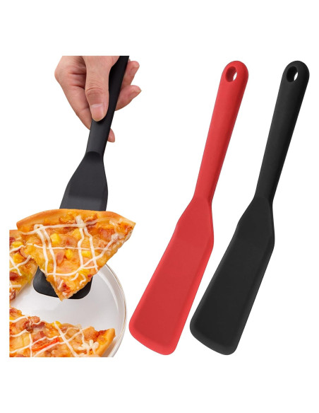 Espátula de Silicona Aswewamt 2 Pcs Antiadherente 25.4 cm Espátula de Silicona Aswewamt 2 Pcs Antiadherente 25.4 cm