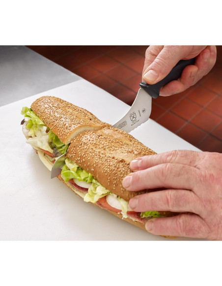 Cuchillo de Pan Offset Mercer Culinary Millennia 18 cm Cuchillo de Pan Offset Mercer Culinary Millennia 18 cm