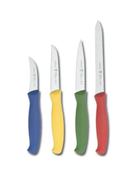 Set de Cuchillos de Pelar HENCKELS 4 Piezas Multicolor Set de Cuchillos de Pelar HENCKELS 4 Piezas Multicolor