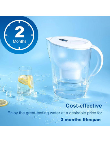 Paquete de 3 Filtros de Agua Anmumu para Jarras Maxtra