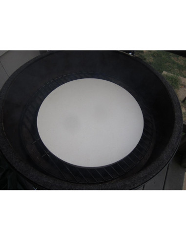 Piedra para Hornear Pizza LavaLock 15" Extra Gruesa BGE