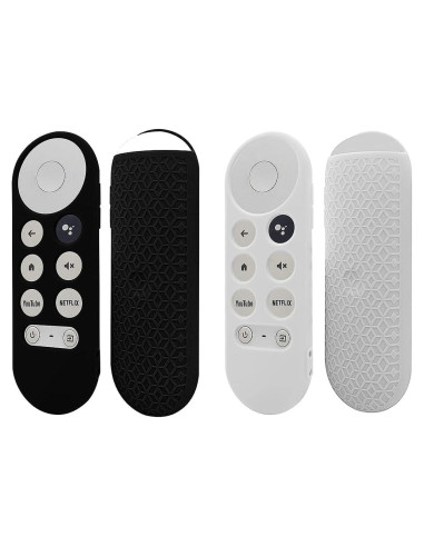 Funda de Silicona ZEVGOV para Control Remoto Google TV 2020 - 2 Pack