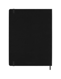 Cuaderno Moleskine Clásico Extra Grande Negro Sin Pautas 19x25cm 2