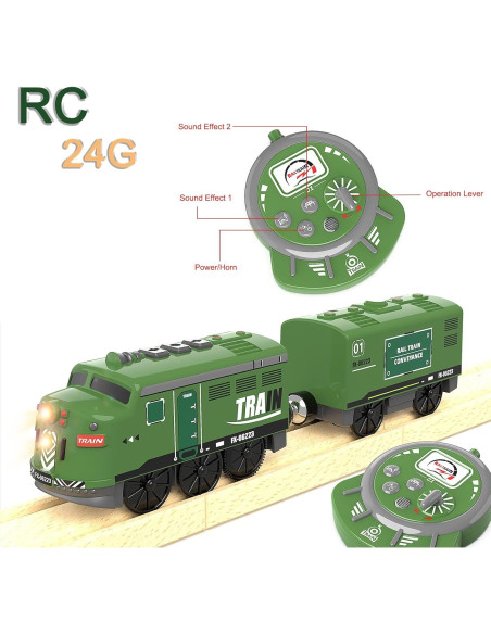 Tren Locomotora Control Remoto May & Z con Sonido y Luz Tren Locomotora Control Remoto May & Z con Sonido y Luz