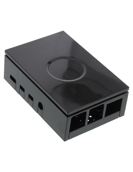 Caja Raspberry Pi 4 Modelo B Multicomp PRO Negra Caja Raspberry Pi 4 Modelo B Multicomp PRO Negra