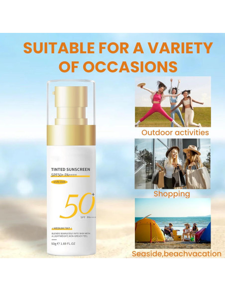 Protector Solar Mineral Tinteado CONFIDITA SPF 50 49.6g Protector Solar Mineral Tinteado CONFIDITA SPF 50 49.6g