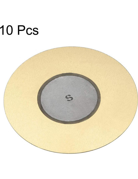 Discos Piezoeléctricos uxcell 50mm para Guitarras y Tambores - 10 Pcs Discos Piezoeléctricos uxcell 50mm para Guitarras y Tambores - 10 Pcs