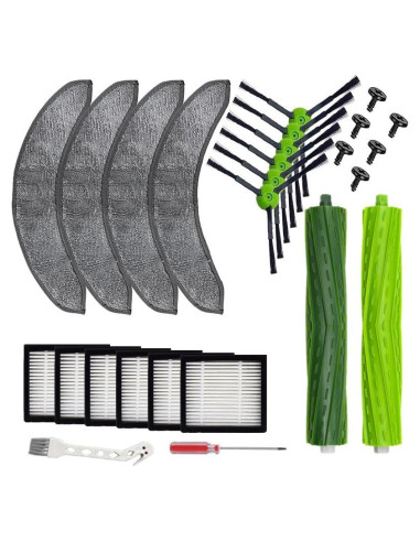 Accesorios de Repuesto kvatar para iRobot Roomba Combo j10+ j7+ j9+