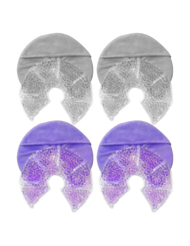 Paquete Terapia Pecho Gel Frío Caliente Conbella 4 Unidades