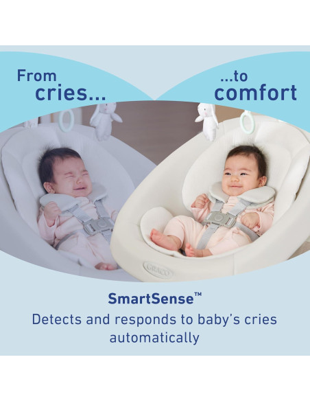 Columpio para Bebés Graco SmartSense con Detección de Llanto Columpio para Bebés Graco SmartSense con Detección de Llanto