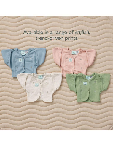ergoPouch Cárdigan Mariposa 0.2 TOG para Bebés 2-6 Meses