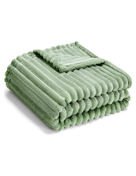 Manta de bebé Eonkasp 76x102 cm verde salvia suave y ligera Manta de bebé Eonkasp 76x102 cm verde salvia suave y ligera