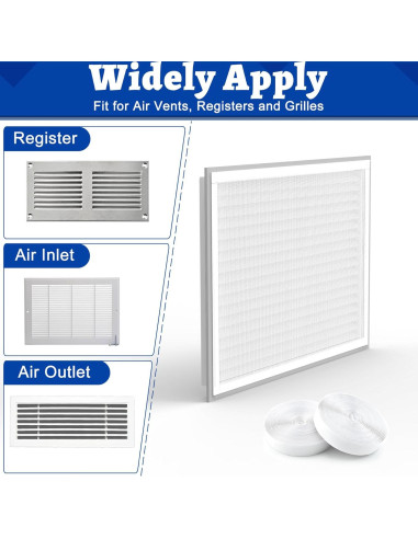 Filtro de Ventilación de Aire Wintcomfort WT-AF006 99x99cm