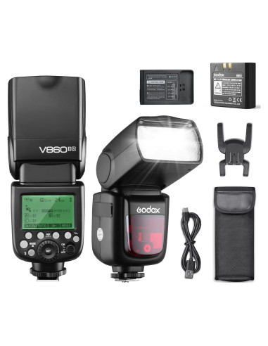 Flash Godox V860II-S Speedlite TTL para Sony 2000mAh