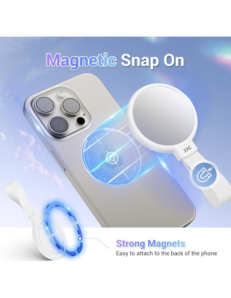 Espejo Magnético para Teléfono JJC - Maquillaje y Selfie Espejo Magnético para Teléfono JJC - Maquillaje y Selfie