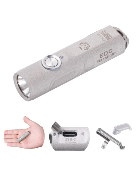 Linterna EDC RovyVon A3 Pro G4 650 Lúmenes USB-C Mármol Linterna EDC RovyVon A3 Pro G4 650 Lúmenes USB-C Mármol