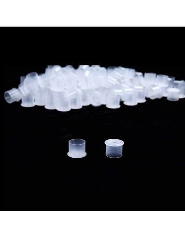 Tazas de Tinta para Tatuaje DOWEI 1000pcs 11x13mm Plástico