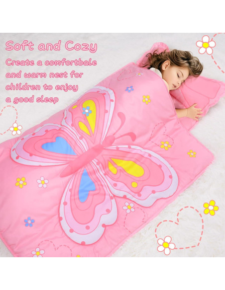 Esterilla de Siesta Cloele para Niños 135x53cm Mariposa Esterilla de Siesta Cloele para Niños 135x53cm Mariposa