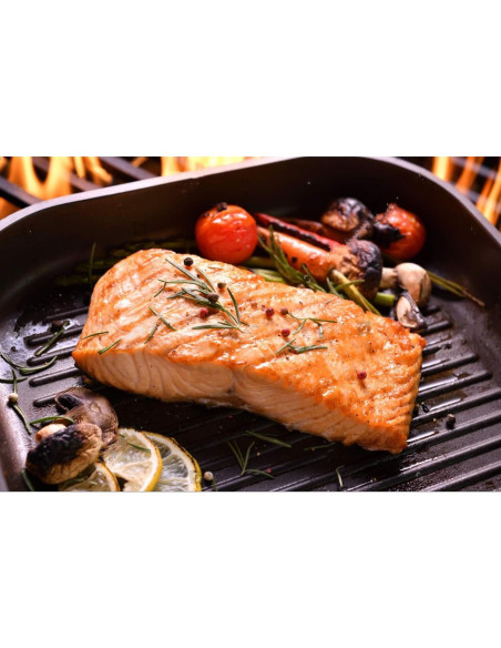 Plancha Reversible Hierro Fundido LS'BABQ 39x33 cm Plancha Reversible Hierro Fundido LS'BABQ 39x33 cm