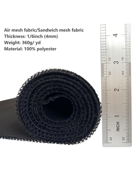 Tela de Rejilla Acústica UISKOOPW 139.7x50.8cm Negra Tela de Rejilla Acústica UISKOOPW 139.7x50.8cm Negra