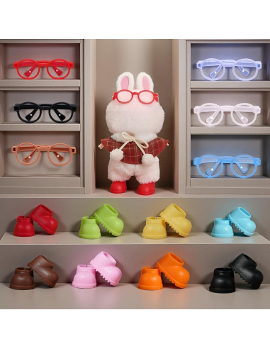 Auriculares para muñeca 17 cm Rewxxd color rojo