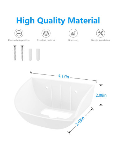 Soporte de Pared Sin Tornillos HOLACA para Eero 6+ Wi-Fi Mesh