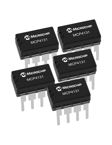 Potenciómetro Digital Microchip 128 Pasos SPI 5 Piezas