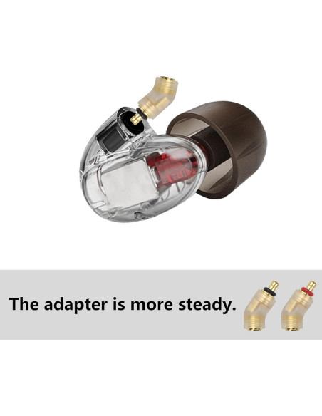Adaptador MMCX a MACH10-80 Okcsc para Auriculares HiFi Adaptador MMCX a MACH10-80 Okcsc para Auriculares HiFi