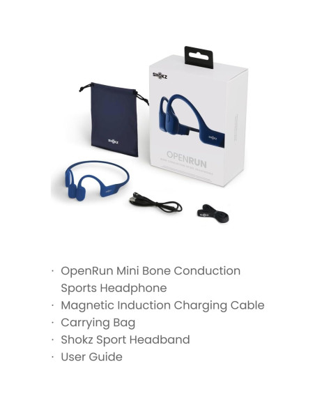 Auriculares deportivos Bluetooth SHOKZ OpenRun Mini - IP67 Auriculares deportivos Bluetooth SHOKZ OpenRun Mini - IP67