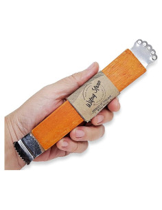 Rallador de Coco WitnyStore 17.1 cm 2 Cuchillas Mango Madera