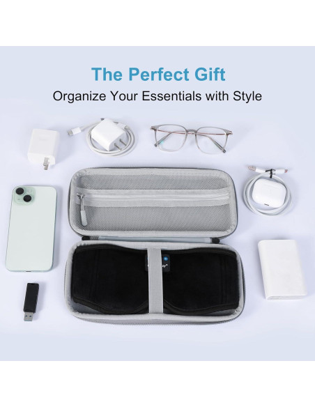 MUSICOZY Máscara de Sueño Bluetooth 3D con Estuche Protector MUSICOZY Máscara de Sueño Bluetooth 3D con Estuche Protector